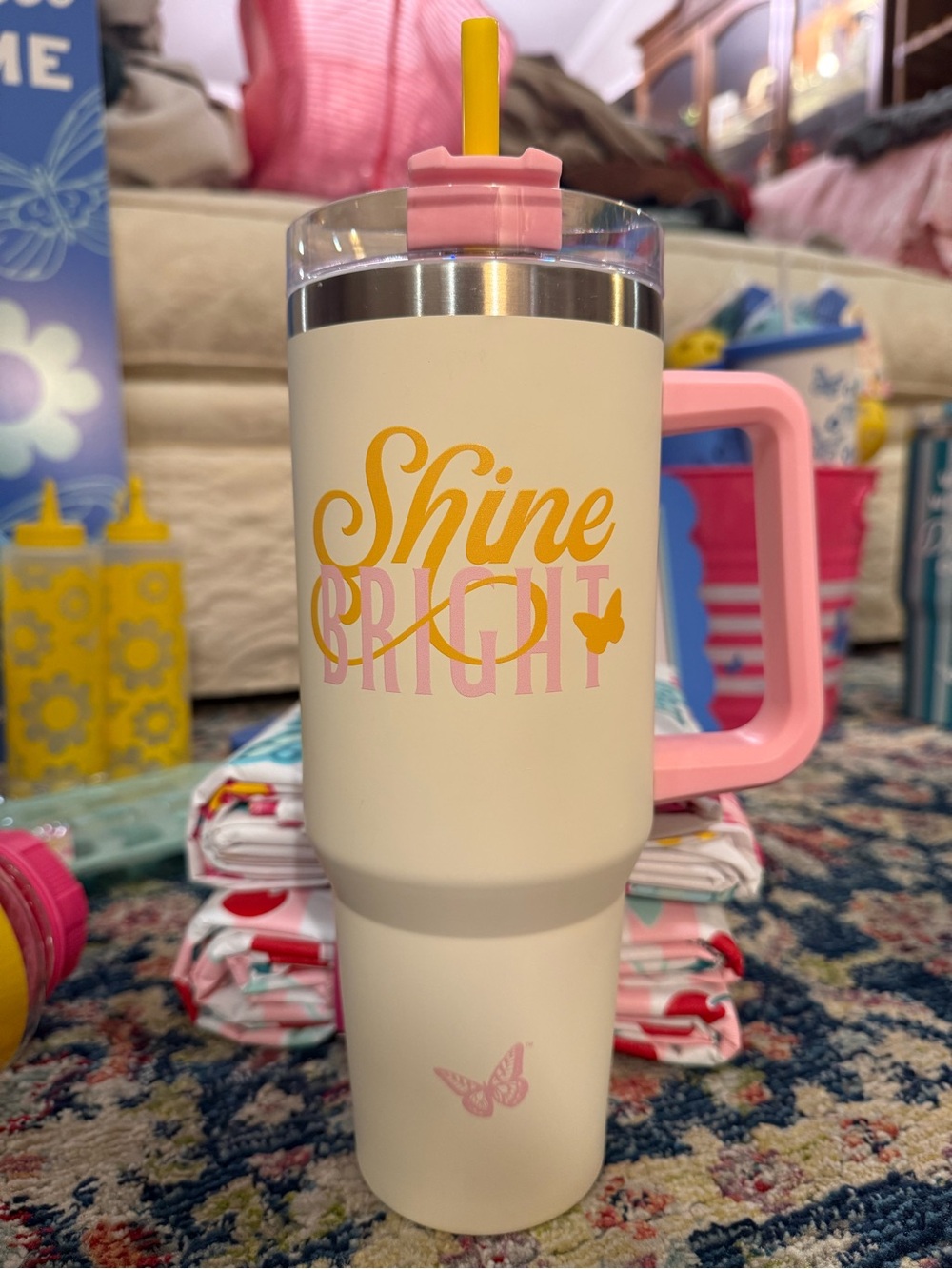 Dolly Parton tumbler From Last Line of DG Home Goods 2026 NWT